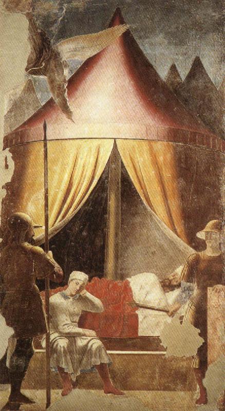 Piero della Francesca The Dream of Constantine China oil painting art